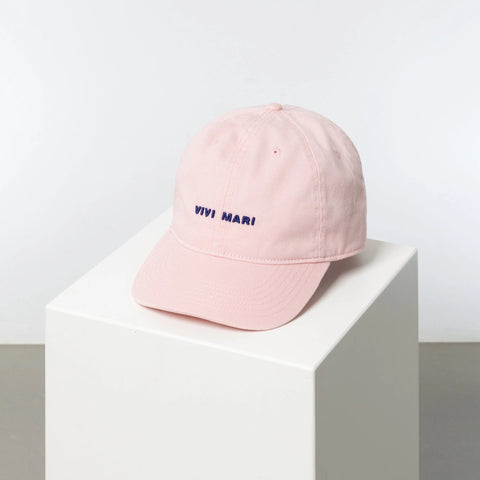 VIVI MARI Cap solid powder/blue