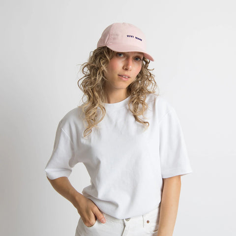 VIVI MARI Cap solid powder/blue
