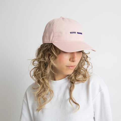 VIVI MARI Cap solid powder/blue