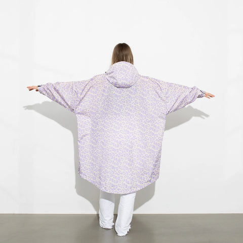 VIVI MARI Raincoat Leo splashes lavender/grey