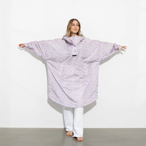 VIVI MARI Raincoat Leo splashes lavender/grey