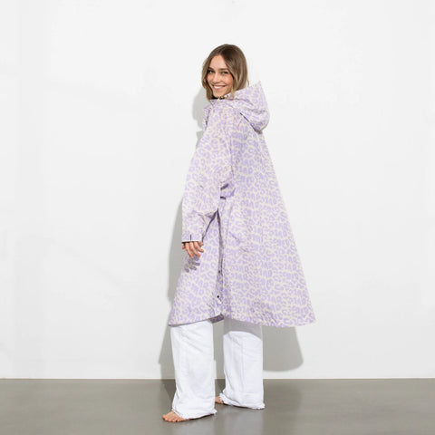 VIVI MARI Raincoat Leo splashes lavender/grey
