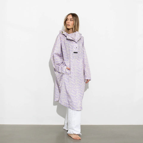VIVI MARI Raincoat Leo splashes lavender/grey
