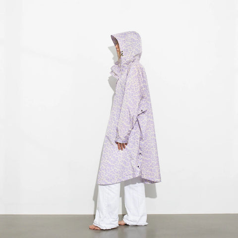 VIVI MARI Raincoat Leo splashes lavender/grey