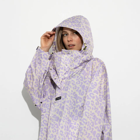 VIVI MARI Raincoat Leo splashes lavender/grey