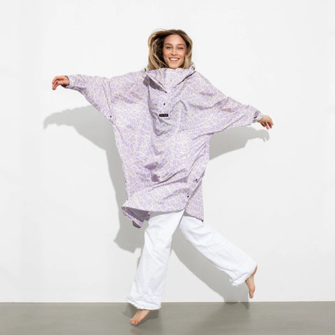 VIVI MARI Raincoat Leo splashes lavender/grey