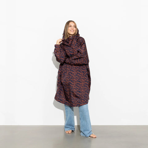 VIVI MARI Raincoat Leo splashes navy/rust