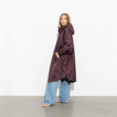 VIVI MARI Raincoat Leo splashes navy/rust