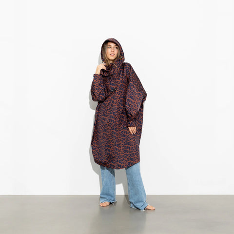 VIVI MARI Raincoat Leo splashes navy/rust