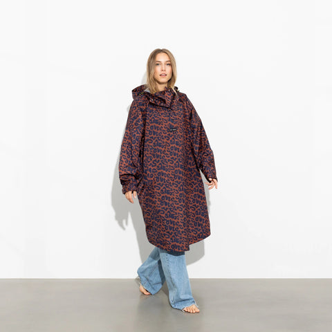 VIVI MARI Raincoat Leo splashes navy/rust