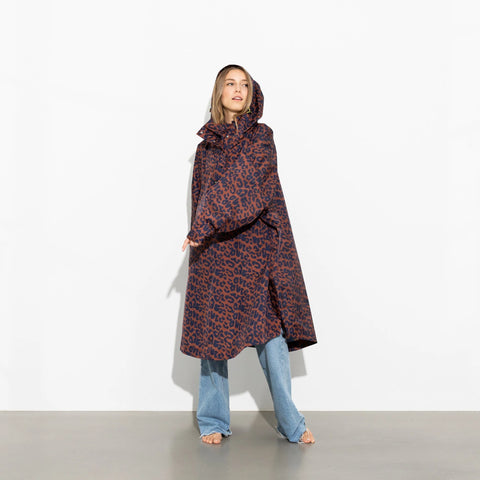 VIVI MARI Raincoat Leo splashes navy/rust