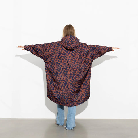 VIVI MARI Raincoat Leo splashes navy/rust