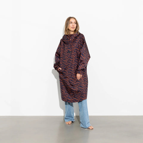 VIVI MARI Raincoat Leo splashes navy/rust