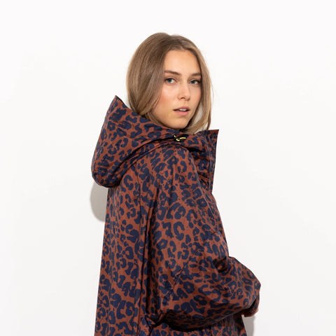 VIVI MARI Raincoat Leo splashes navy/rust