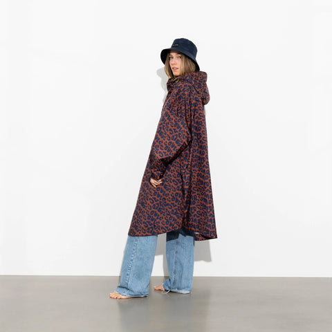VIVI MARI Raincoat Leo splashes navy/rust