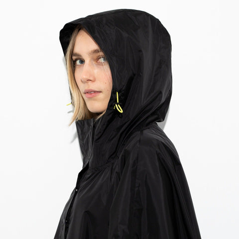 VIVI MARI Raincoat solid black