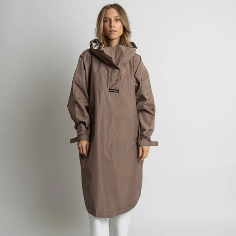 VIVI MARI Raincoat Solid dark mushroom