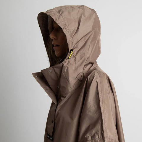 VIVI MARI Raincoat Solid dark mushroom