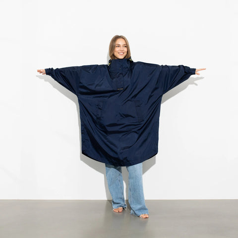 VIVI MARI Raincoat Solid navy