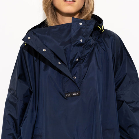 VIVI MARI Raincoat Solid navy