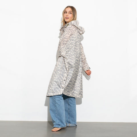 VIVI MARI Raincoat Leo Splashes Grey/Sand