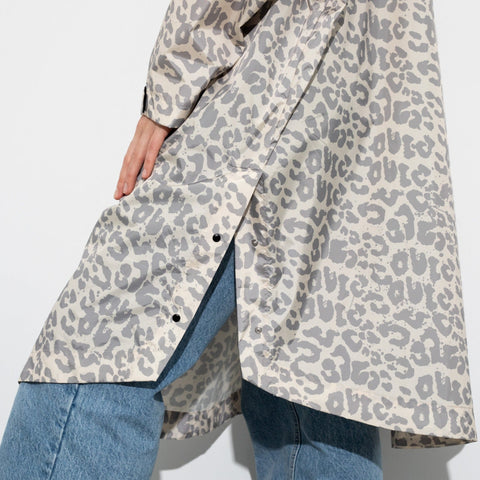 VIVI MARI Raincoat Leo Splashes Grey/Sand