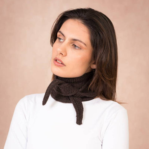 CALIE PARIS Dreieckstuch Sophie - schokolade