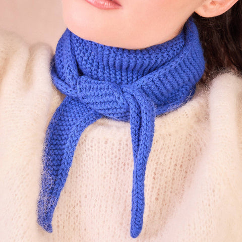 CALIE PARIS Dreieckstuch Sophie - elektrisch blau