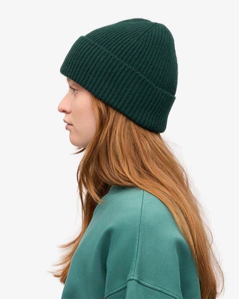 COLORFUL STANDARD Merino Wool Hat emerald green
