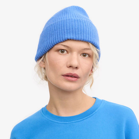 COLORFUL STANDARD Merino Wool Beanie pacific blue
