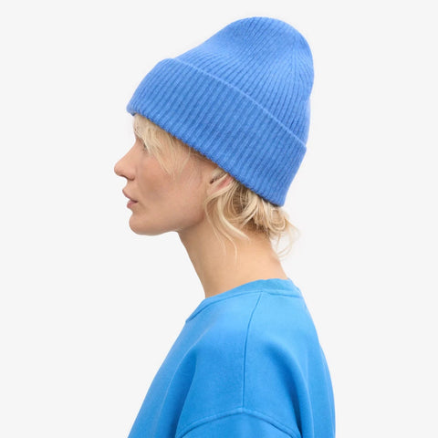 COLORFUL STANDARD Merino Wool Beanie pacific blue