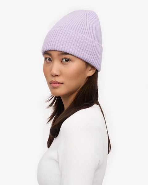 COLORFUL STANDARD Merino Wool Beanie soft lavender