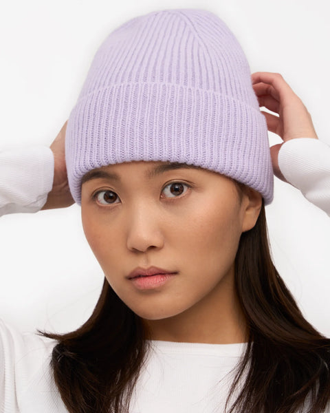 COLORFUL STANDARD Merino Wool Beanie soft lavender