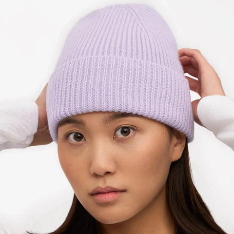 COLORFUL STANDARD Merino Wool Beanie soft lavender