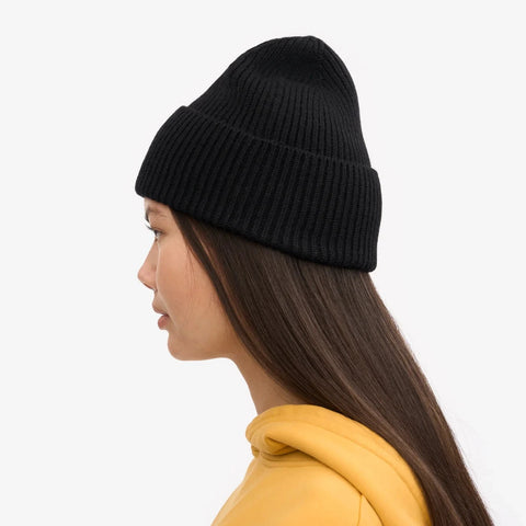 COLORFUL STANDARD Merino Wool Beanie deep black