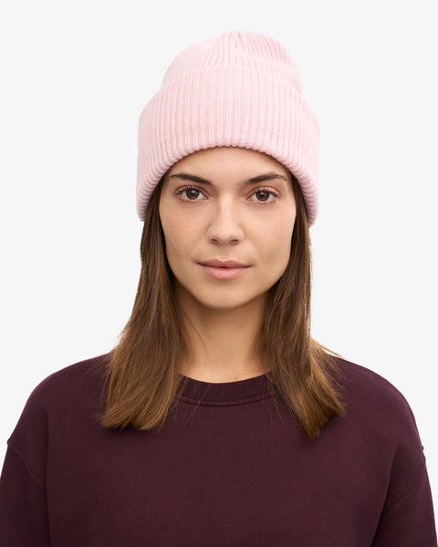 COLORFUL STANDARD Merino Wool Hat faded pink