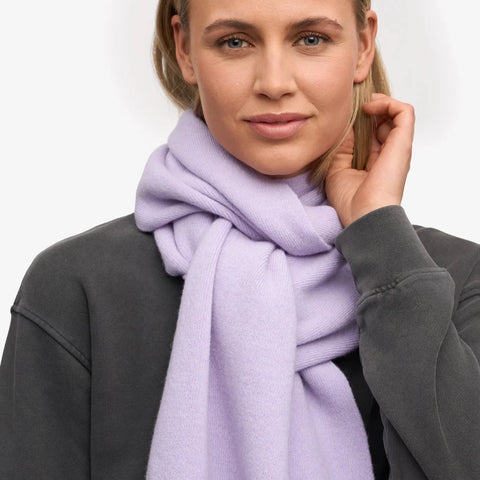 COLORFUL STANDARD Merino Wool Scarf soft lavender