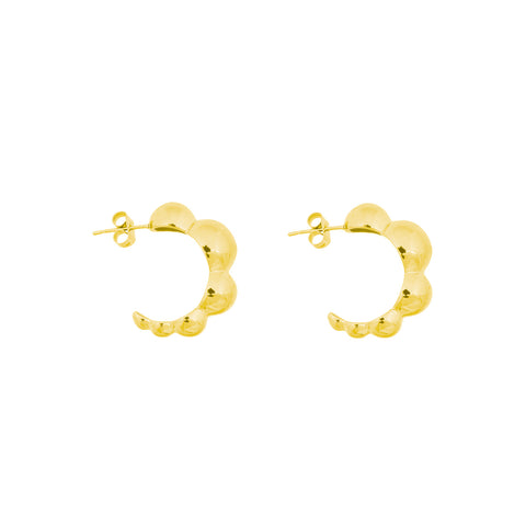 Bandhu Dot Earrings gold plated