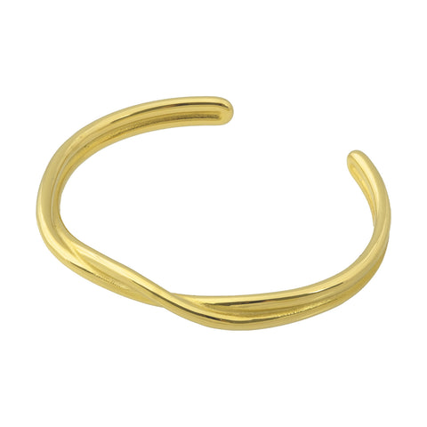 BANDHU Twine bracelet gold plated