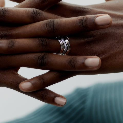 Maria Black Vayu Ring Aura Ring Soma Ring silber