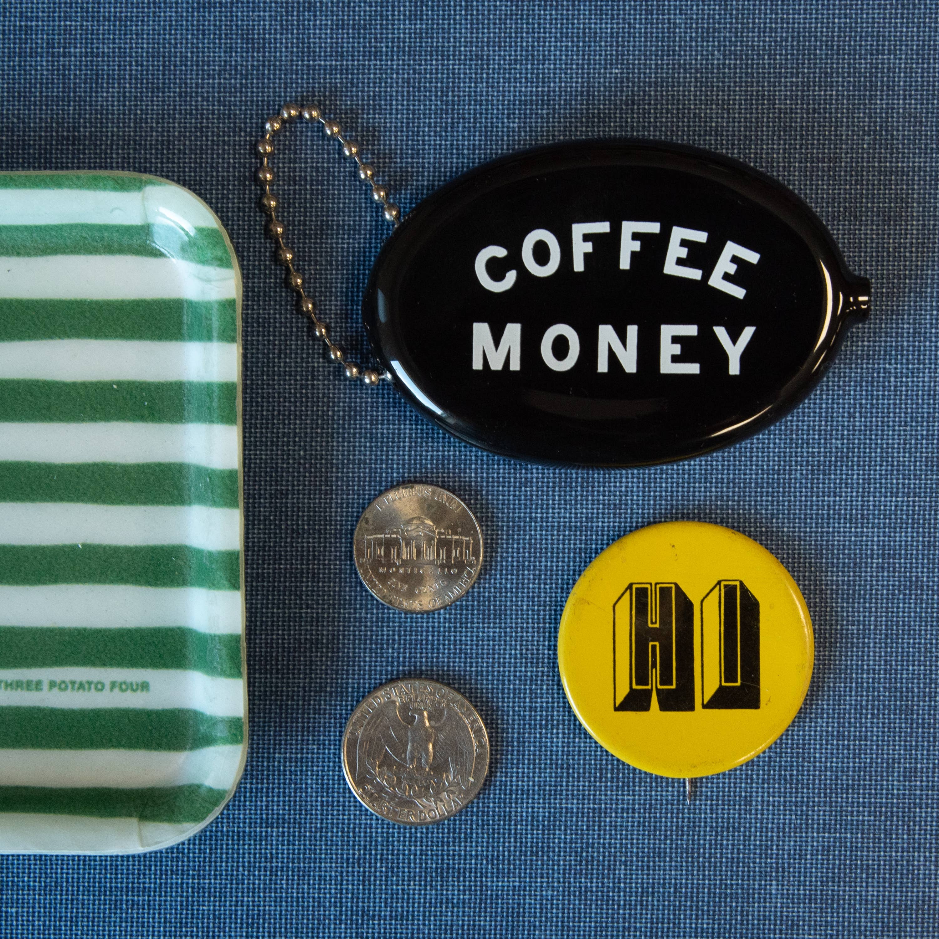 THREE POTATO FOUR Münzbeutel - Coffee Money