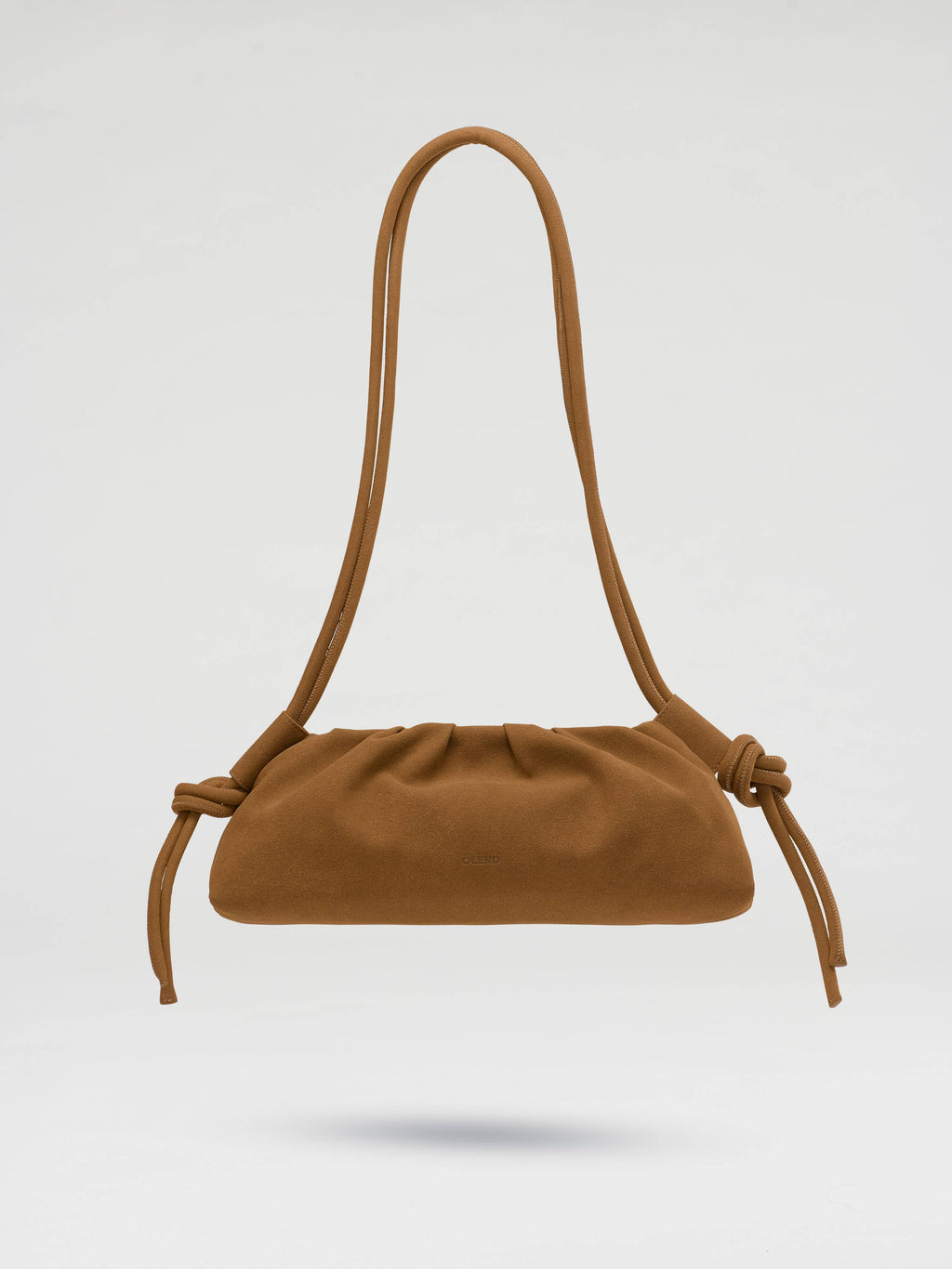 ÖLEND Dumpling Bag Suede - brown