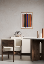 Paper Collective Poster Stripes Berit Mogensen-Lopez