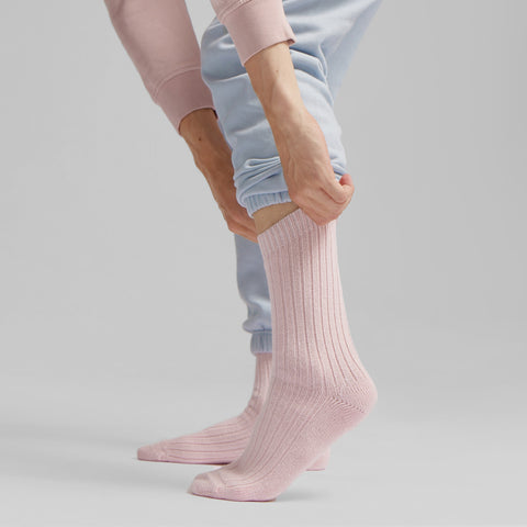 COLORFUL STANDARD Merino Wool Blend Sock faded pink