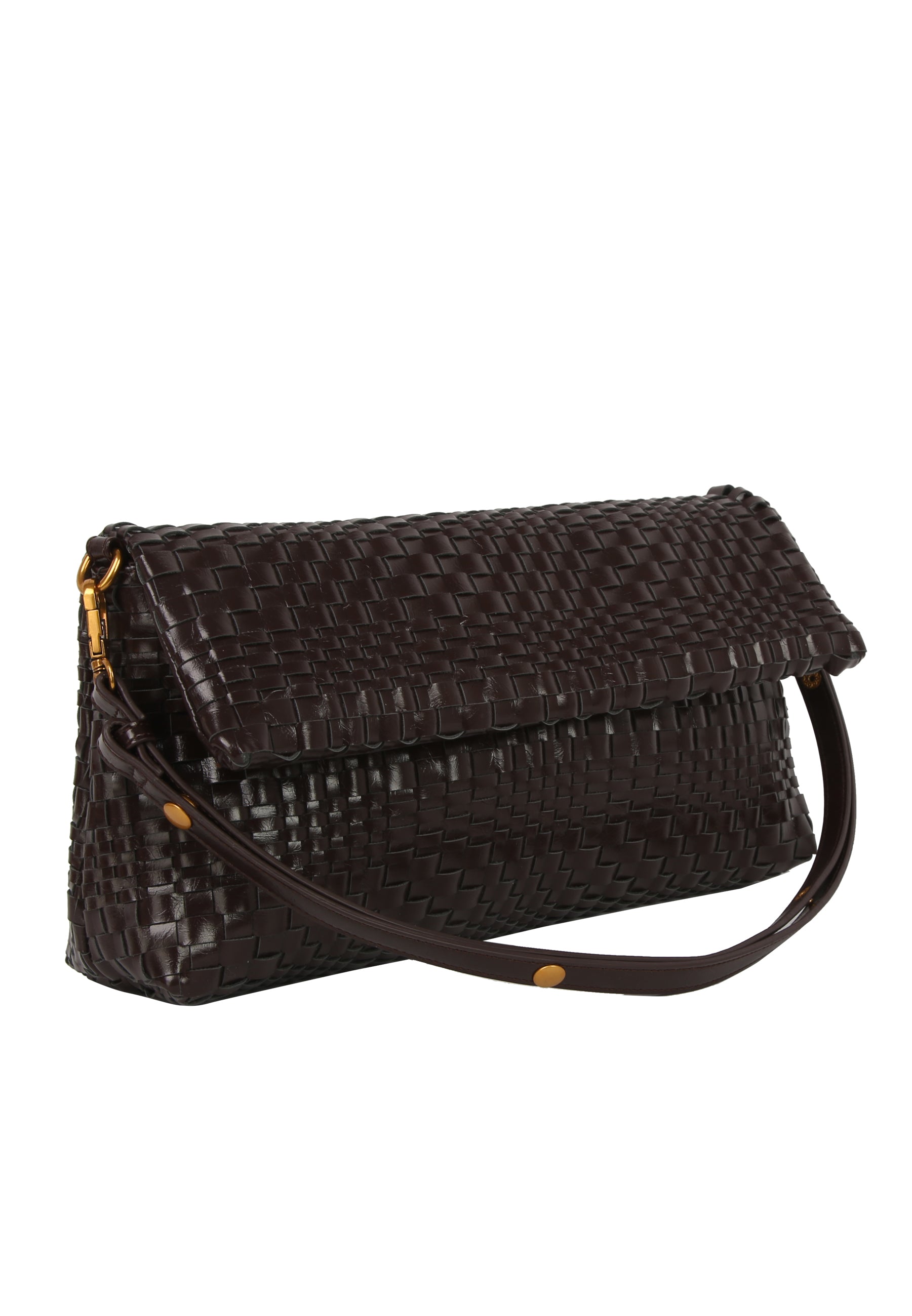 HVISK Arlene Braided Raw Structure - umber brown