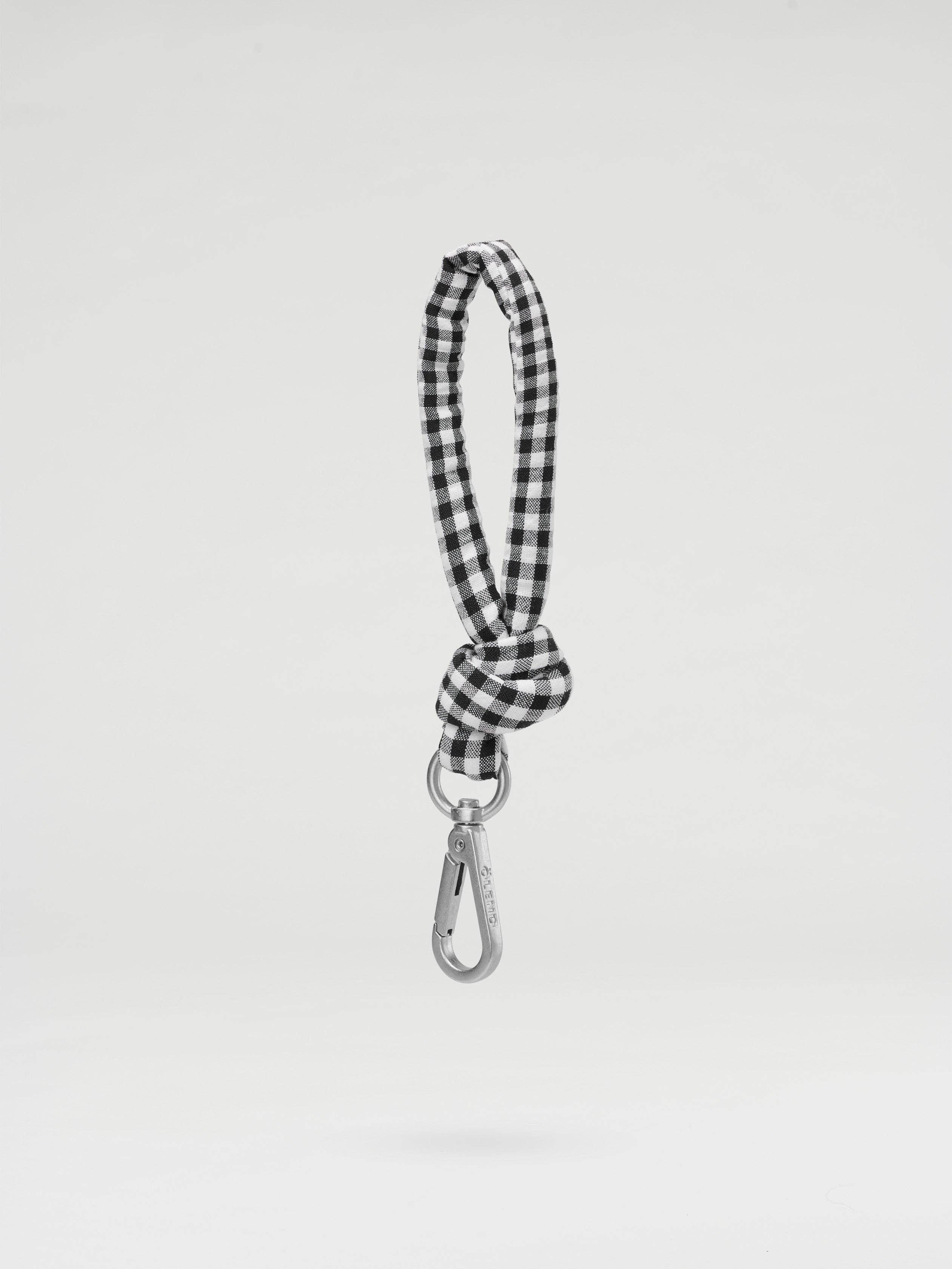ÖLEND Puffy Key Chain - vichy black