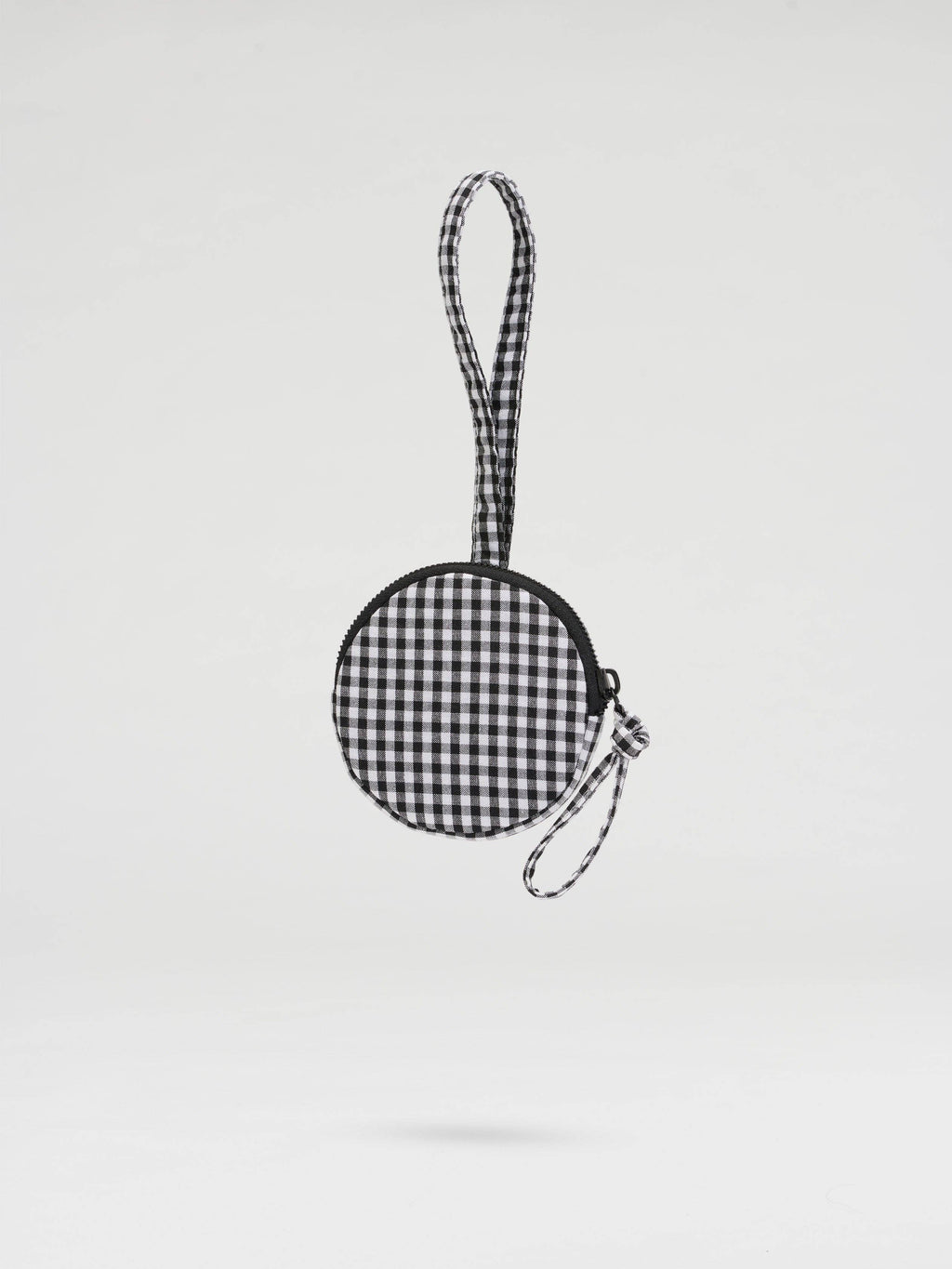 ÖLEND Circular Mini Purse - vichy black