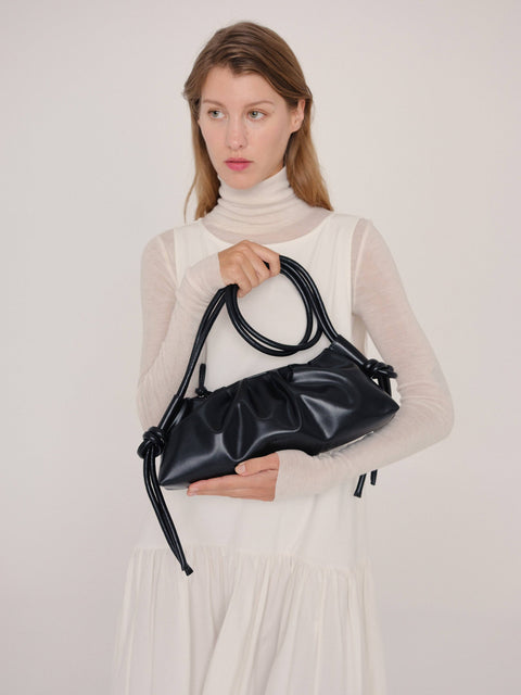 ÖLEND Dumpling Bag Suede - dust pink