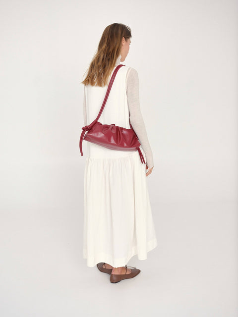 ÖLEND Dumpling Bag Suede - dust pink
