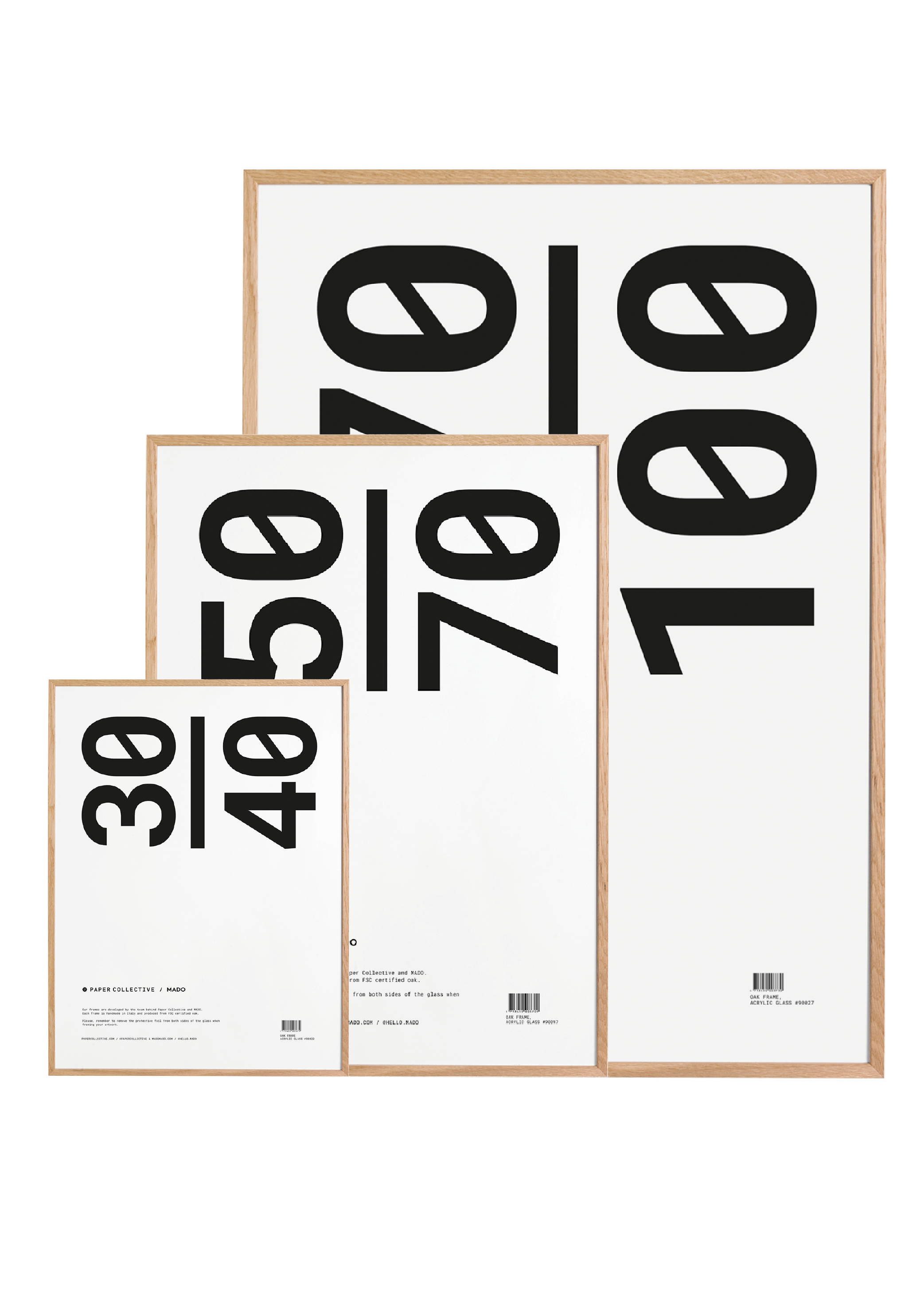 Paper Collective Frame Oak
